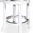 30" Bar Stool, White & Black Leather, Construction, 360 Swivel Chair Option Leather , Hardwood Base, 360-Degree Spin-1666852907-1666852909