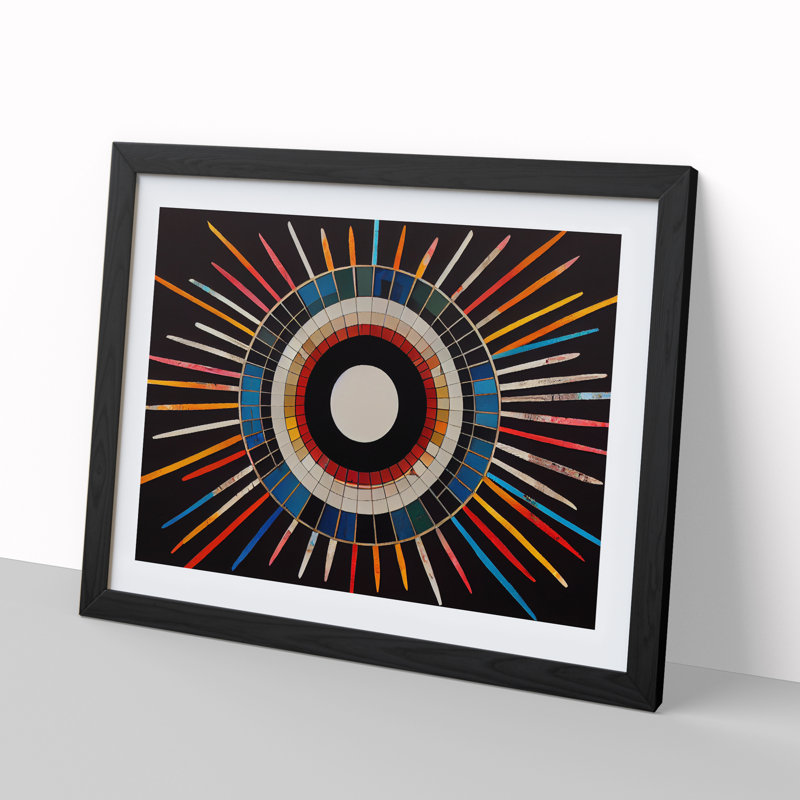 Mind Boggling - Single Picture Frame Print, Black Framed, 46cm H x 64cm W