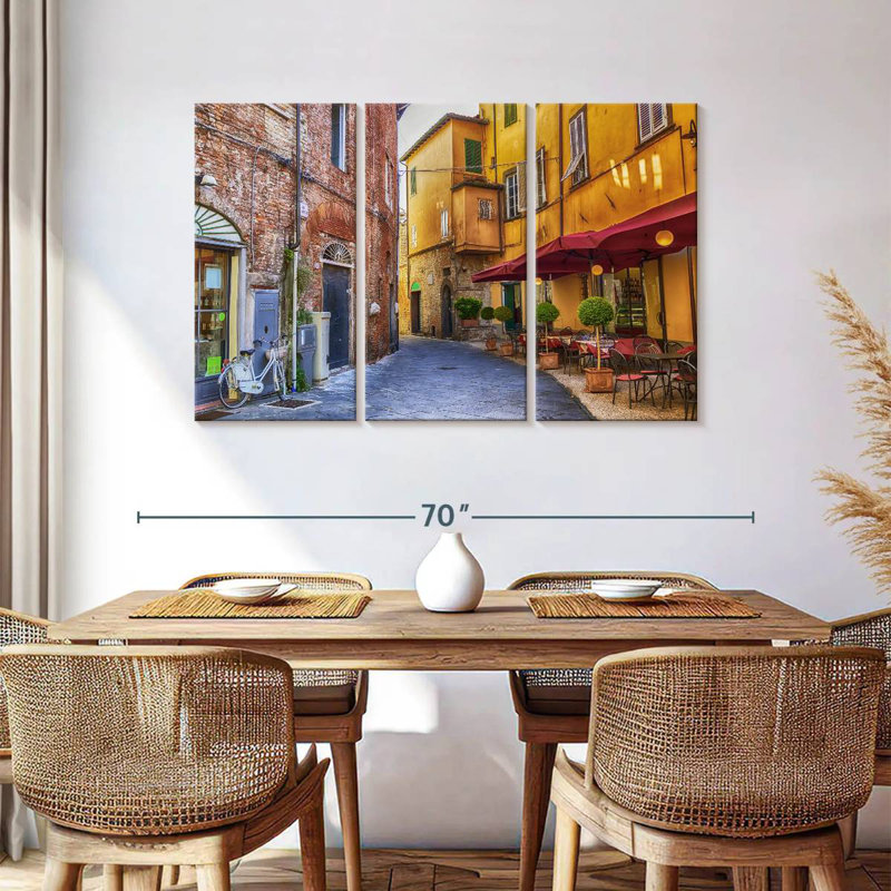 Sirci Street à Lucca, H 36 po x l 57 po