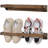 4 Pair Wall Mounted Shoe Rack