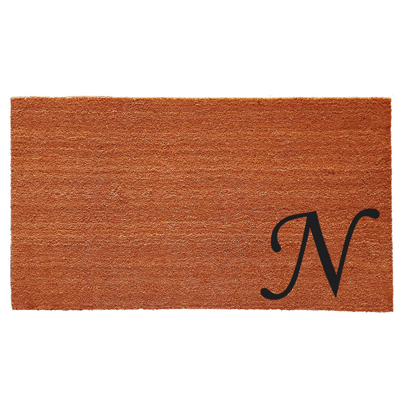 Tapis d'entrée antidérapant Zebrowski, N, Rectangle 1 pi 6 po x 2 pi 6 po