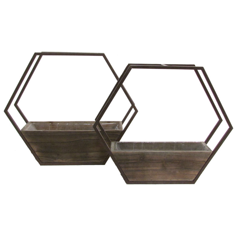 Kaeden Wood Wall Planter