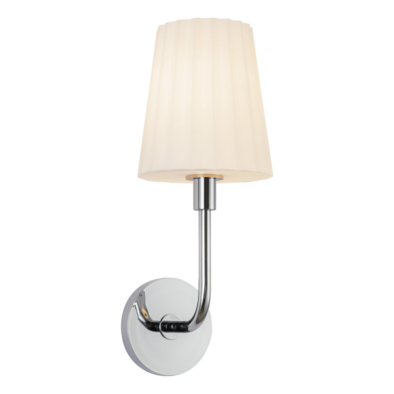 Applique murale 1 lumière pour salle de bain Tindra, Chrome