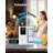 Countertop Nugget Ice Maker, 40Lbs Daily Output, Detachable Tank, Timer & Self-Clean Function
