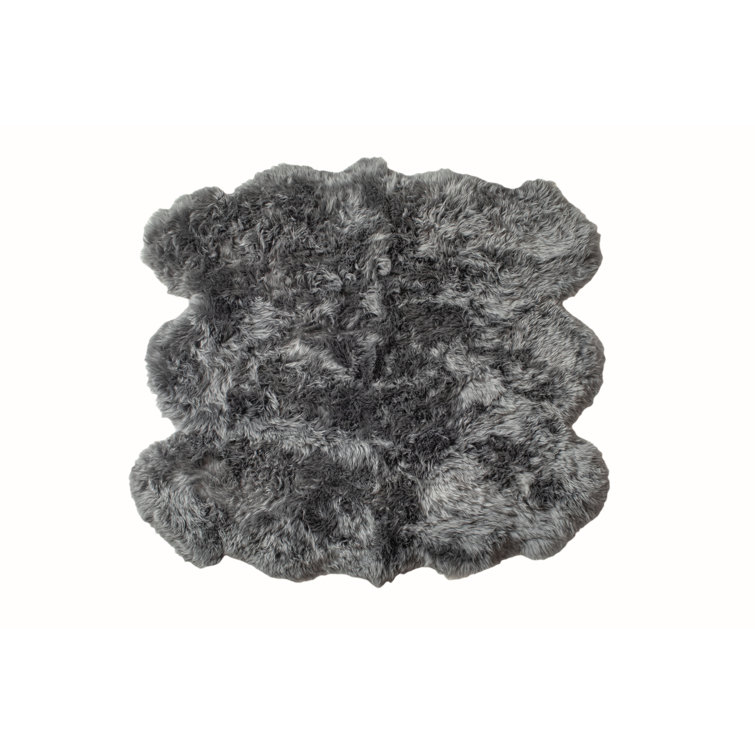 Sheepskin Animal Print Indoor Rug