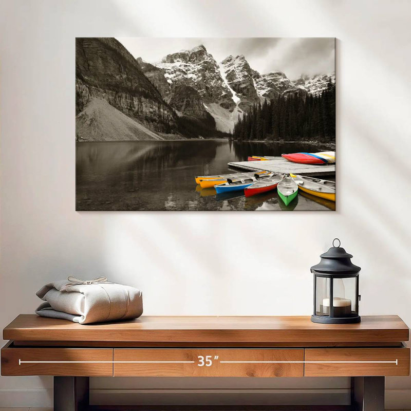 Bateaux Alvord Moraine Lake Pop, H 20 po x l 30 po