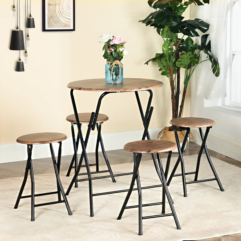 Aillene 4 - Person Dining Set, 29.5cm H x 29.5cm L x 23.6cm W
