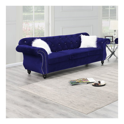Upholstered 2-Seat Sofa w Cup Holders Sleeper Couch 1pc Convertible Sofa w USB