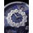 QXM379SRH Melodies In Motion Clock, Silver