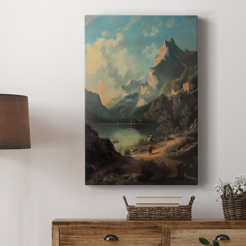 Paysages série CD - galerie sur mesure, H 18 po x l 12 po