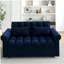 Canapé-lit avec causeuse Loveseats, dossier réglable bleu-812296172