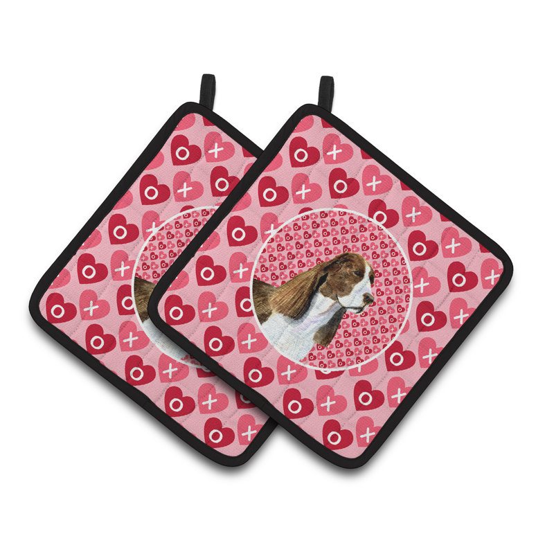 Caroline's Treasures Springer Spaniel Polyester Potholder