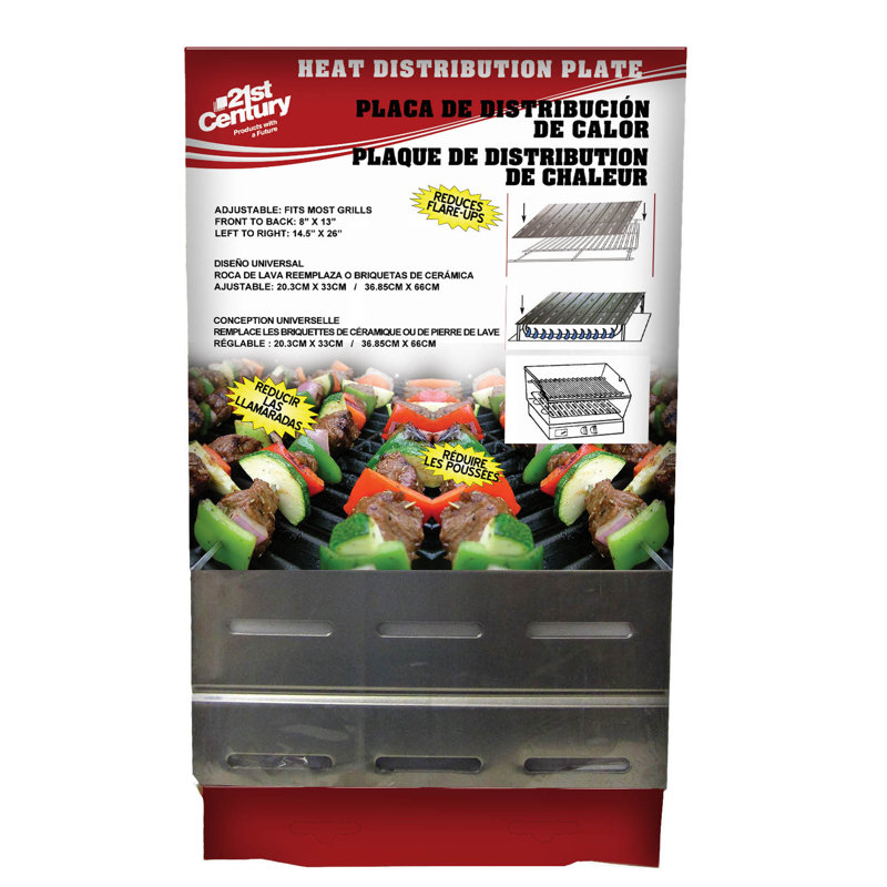 Plaque de distribution de chaleur universelle