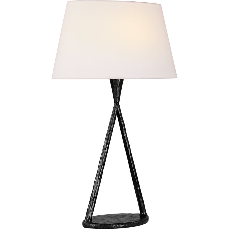 Ian K. Fowler Table Lamp, Aged Iron