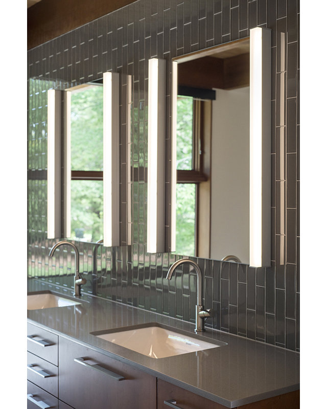 Rectangular Cabinet Pull, Satin Black, 3 15/16"