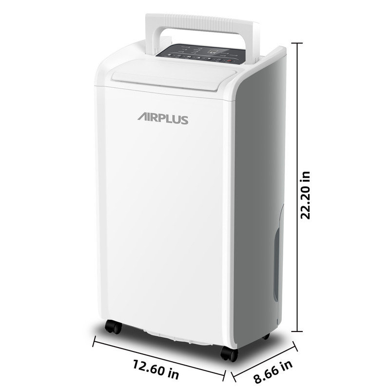 Déshumidificateur 70 chopines pour sous-sol et maison, 4500 Pi. Couverture, modes intelligents avec option de drainage continu