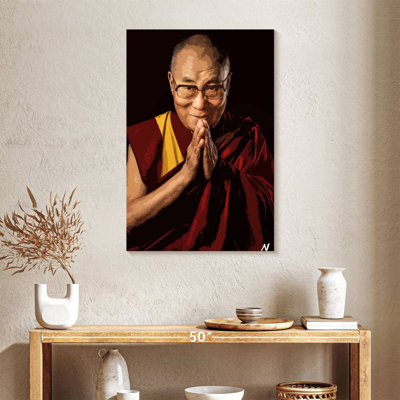Dalai Lama Illustration