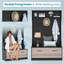 Alojzia 1 Door Manufactured Wood Wardrobe
