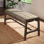 Banc moderne en bois Skovde