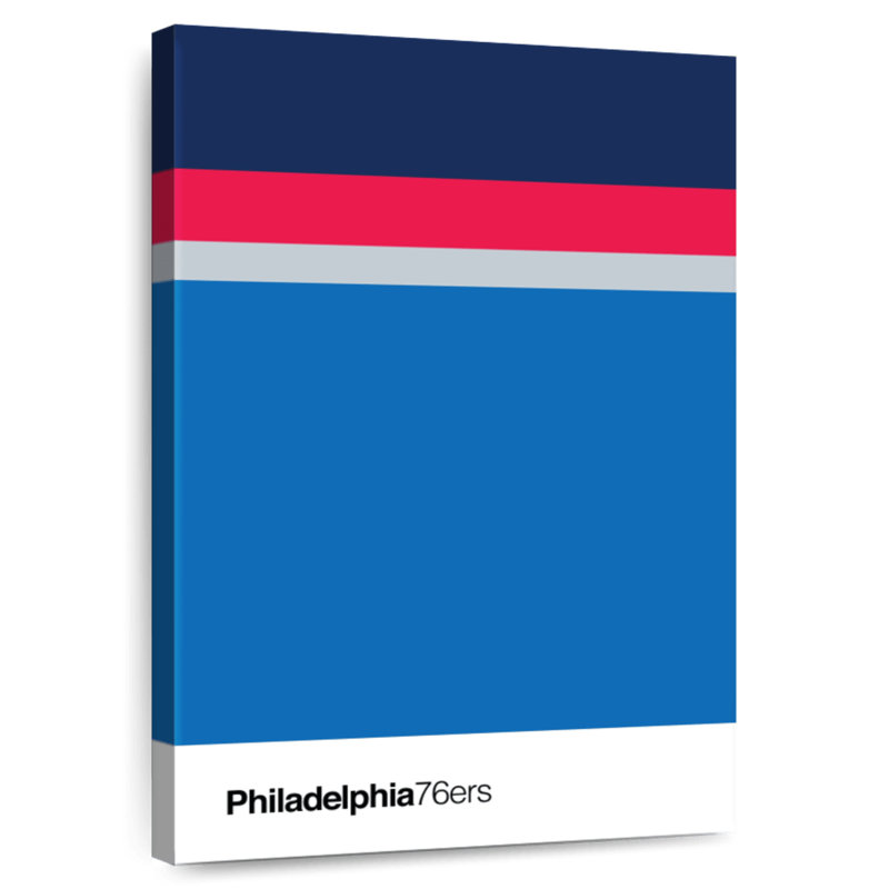 Sirecs Philadelphia 76Ers, H 48 po x l 32 po