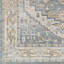 Kinzel Machine Washable Oriental Blue/Mustard Area Rug-70927075