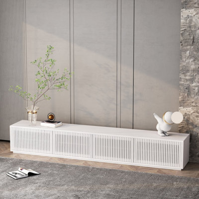 Crédence de rangement moderne 86,6 po
