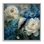 Jolies pivoines, giclée encadrée, design par Tina LeCour