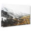 Snow Topped Mountains In Iceland Painting - Wrapped Canvas Print-56654164