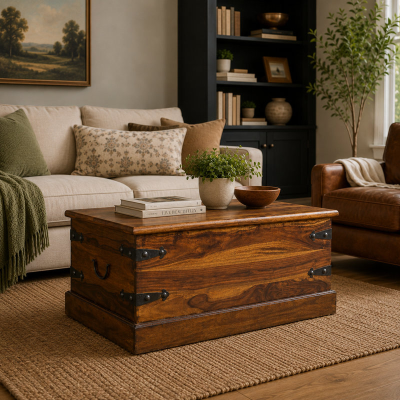 Coffre table basse Josiah