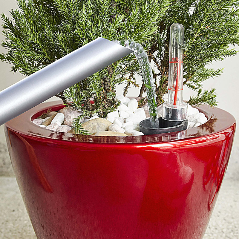 2-Pack Smart Self-watering Planter Pot, Red