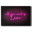 Neon Love I-Gallery Wrapped Canvas-237431682