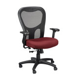 Tempur-Pedic TP9000C Mesh Swivel Task Chair with Tempur Material, Cooling Gel Layer, Adjustable Armrests, and Lumbar Support