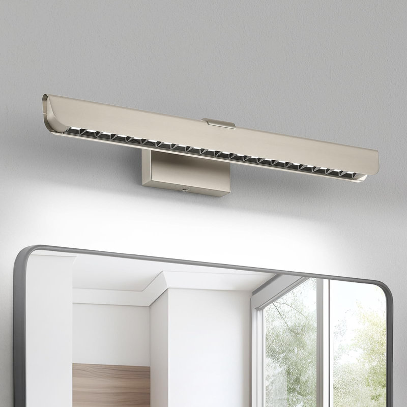 Dimmable LED 14W Bath Bar Vanity Light, Nickel
