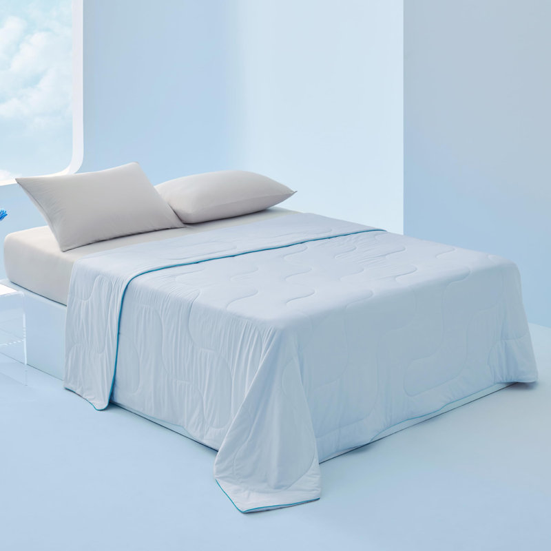 Couvertures rafraîchissantes de literie pour dormeuses chaudes - Couverture d'été, Bleu, Jeté
