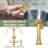 Double Handle Kitchen Faucet With Side Spray-70944577