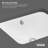 Caxton Undermount Lavatory, 19" x 15"-2844213-1705641