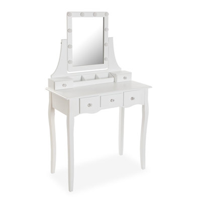 Asotin Dressing Table with Mirror
