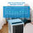 Yesurprise 8000 BTU Portable Air Conditioner with Remote Included