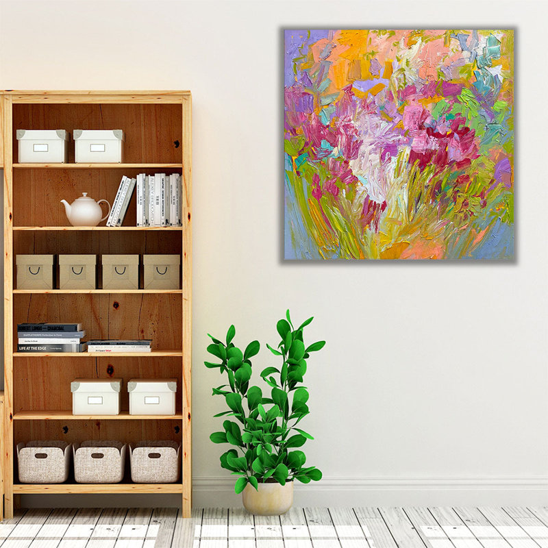 Hum Hum With Me I - reproduction d'art sur toile, H 40 po x l 40 po