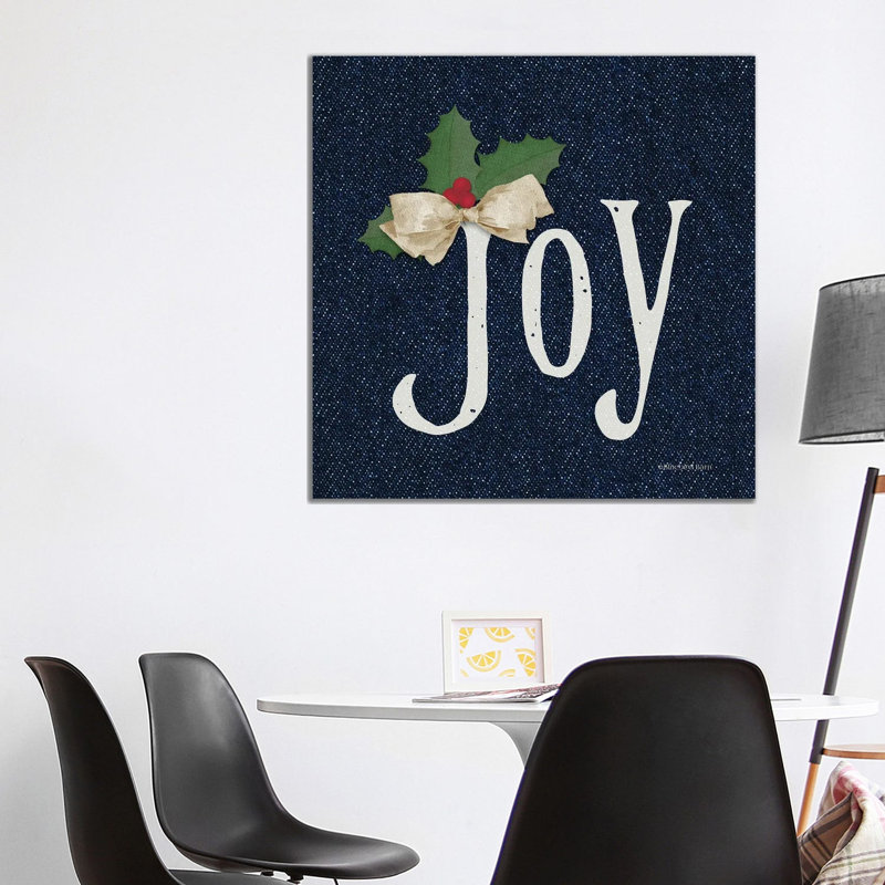 Joy by Bluebird Barn - Wrapped Canvas Print, 93.98 cm H x 93.98 cm W x 1.91 cm D