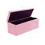 Safar Large Plush Velvet Ottoman Storage Box with Plain Lid Multi Functional Upholstered Blanket Box-116779939-116779910