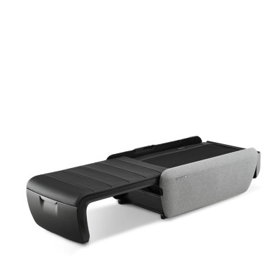 Leather Heated Massage Chair Ottoman Included