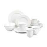 Lenox Opal Innocence Carved 16-Piece Dinnerware Set