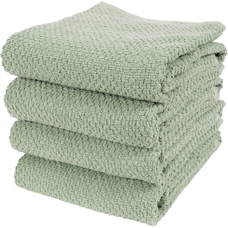 Serviettes en popcorn, Vert
