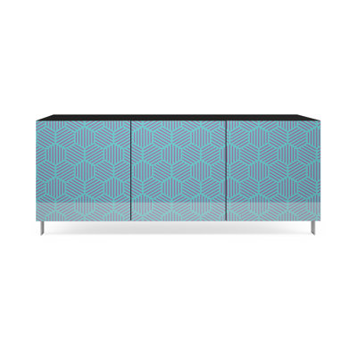Bahena 3 -Door Accent Cabinet