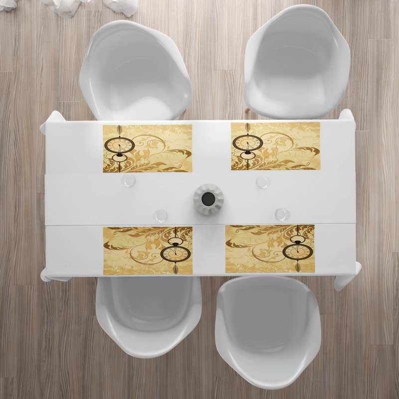 Polyester Abstract Rectangle Placemat