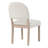 Coleson Upholstered Back Side Chair in Beige