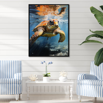 «Dreamy Marine Encounter I», reproduction sur toile