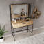 Aliona Dressing Table with Mirror-541029225