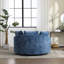 Fauteuil demi-tonneau rembourré avec housse-1835901392